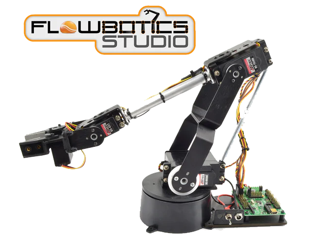 Lynxmotion AL5D Robot Arm FlowBotics Studio