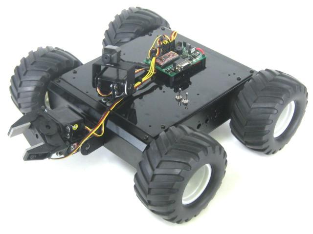 Lynxmotion A4WD1 Rover with Gripper