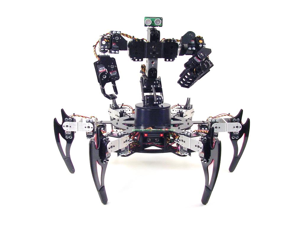 Lynxmotion Humanoid Torso Hexapod Robot