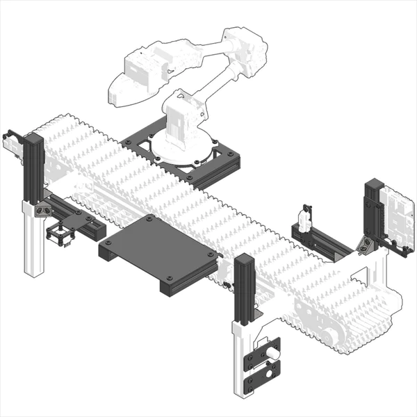 Lynxmotion SESv2 HD Conveyor Accessories