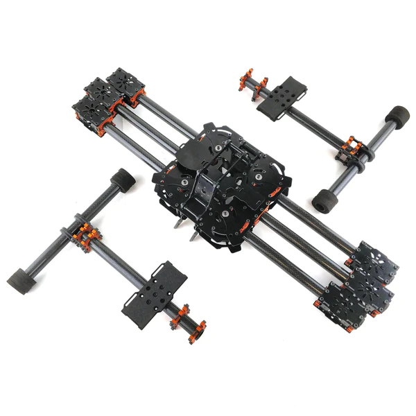 Lynxmotion Multirotor Erector Set (MES) Drone UAV Frame - Collapsed