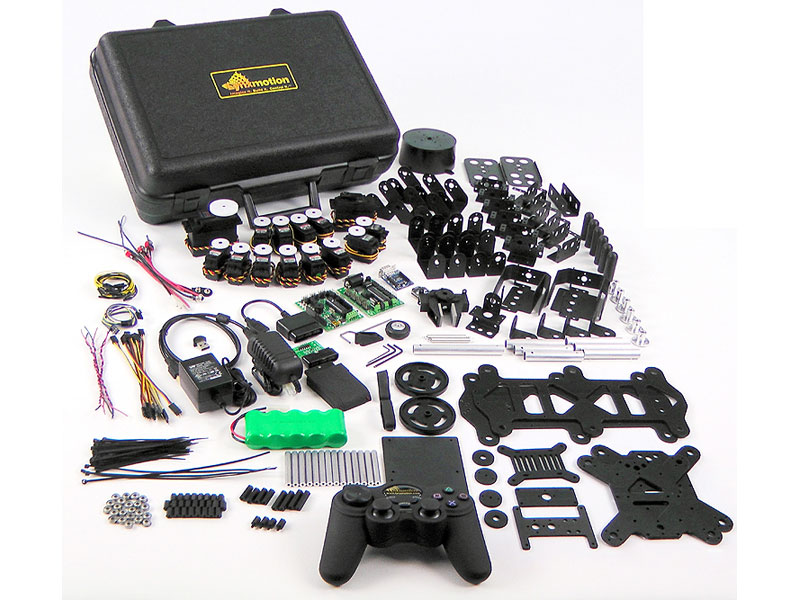 Lynxmotion Servo Erector Set v1.1 Modular Construction Kit Contents